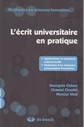 L' écrit universitaire en pratique