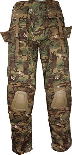 Mil-Tec Men's Tactical Trousers Warrior Arid Woodland size S