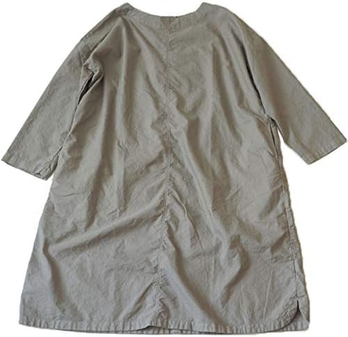 Amazon サンバレー Sunvalley オールシーズン対応オックスワンピース 国内製品染めされたオックス綿のロングワンピース 長袖 レディース ボートネック シンプル 普段使い ナチュラル 秋 冬 M グレー ワンピース チュニック 通販
