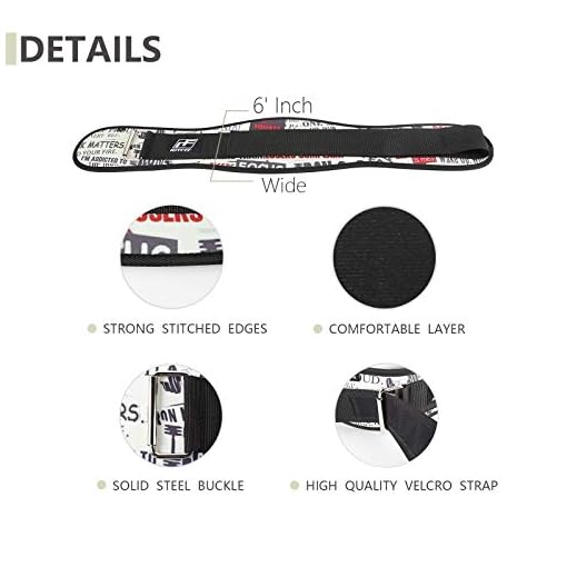 RitFit Weight Lifting Belt for Women- 6-inch Firm & Comfortable Back Support, Best for Workouts at The Gym… - Image 3