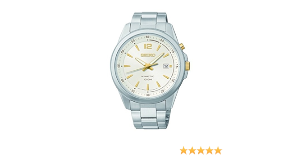 Amazon.com: Seiko Gents Kinetic Bracelet Watch SKA593P1 : Clothing, Shoes \u0026  Jewelry