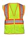 Flame Retardant Vest, Class 2 Yellow with 2