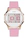 GUESS Women's Stainless Steel Digital Silicone Watch, Color: Pink (Model: U0815L2)