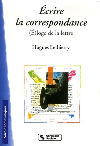 Écrire la correspondance