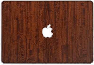 iCarbons Dark Wood Grain Vinyl Skin for MacBook Pro 15" Retina (Mid 2012 - Mid 2016) Top Only