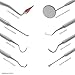 Dental Tools Oral Care - by Dermatool Plaque and Tartar Remover Scaler for teeth whitening Bonus Gum Stimulator