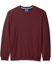 Sudadera de felpa con cuello redondo IZOD Advantage Performance para hombre