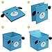 Onlyeasy Foldable Toy Storage Box, Bedroom Bin Organizer Nursery Basket, Cube Storage Box Container for Kids & Toddlers, 30 x 30 x 30 cm, Dog Pattern, 4 Colors, MXDGOB04P