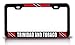 TRINIDAD AND TOBAGO Flag Steel Metal License Plate Frame Bl. # 70