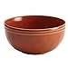 Rachael Ray Cucina Dinnerware 16-Piece Stoneware Dinnerware Set, Pumpkin Orange