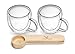 Vivien Lane Premium Espresso Cups – Set of 2 Double-Wall Insulated 5oz Espresso Glasses, Savour the Flavor and Aroma of your Favorite Espresso in Stylish Espresso Cups