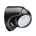 WOOPHEN Indoor Bright Wireless Fulcrum Motion Sensor LED Porch Light/ Spotlight - Auto ON/Off, Battery Powered (Black)