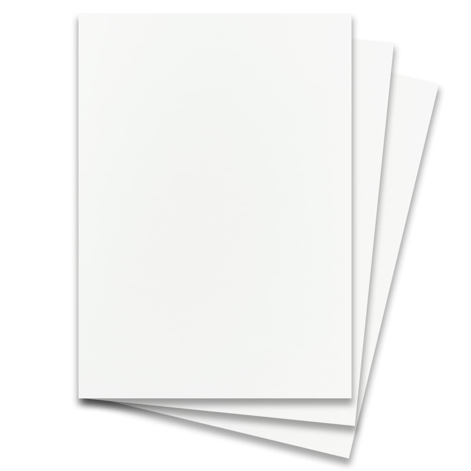 NEUSER PAPIER 150 pieces DIN A4 cardboard with linen structure Color: white 29.7 x 21 cm 250 grams per m² Single card without fold Ideal for crafts, scrapbooking, greeting cards
