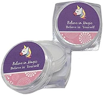 Unicorn Party Favors For Girls Birthday and Baby Shower Custom Lip Balm Set of 8