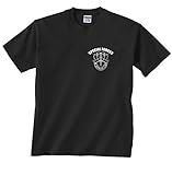 Fair Game Army Special Forces De Oppresso LIBER Chest Print T-Shirt-Black-XL