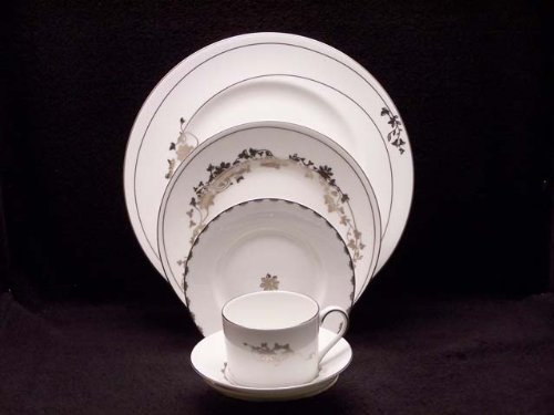 New Wedgwood By Vera Wang Vera Fleurs 5 Pcs Place Set