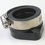 Wingsmoto Intake Manifold 27mm Carb Flange Adapter Rubber for Mikuni Carburetor VM34