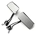 BicycleStore 2 Pcs Adjustable Rotating Flexibility Bicycle Handlebar Rear View Mirror Cycling MTB Electric Cars Rectangle Reflector Mirror Rearview Wide Angle Horizon Aluminium Alloy for 22mm