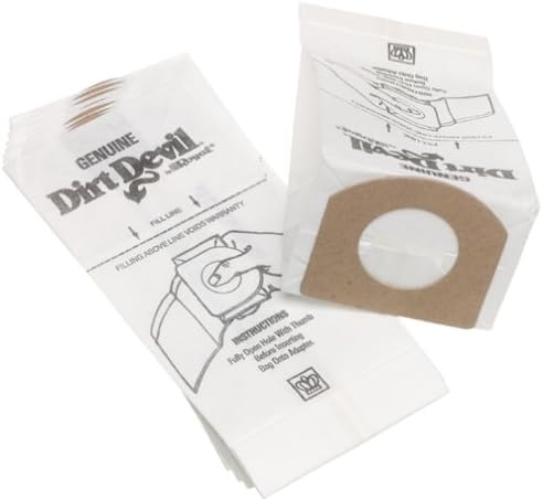 Dirt Devil Type G Vacuum Bags 