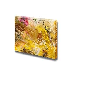 Colorful Abstract Background by Acrylic Paint Wall Decor