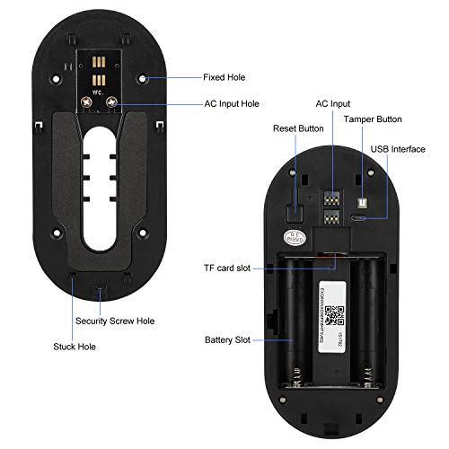 2 Mbuynow+Wireless+Doorbell+Two+Way+Detection