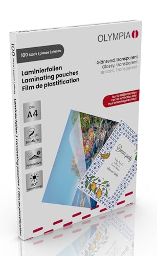 Olympia 9166 - Fundas para plastificar