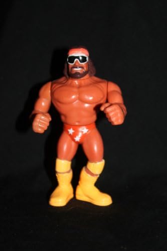 WWF Hasbro "Randy 'Macho Man' Savage" 1990 loose action figure w/Elbow Smash!