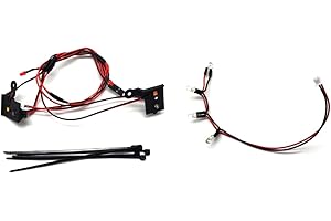 JOYSOG Trx4m 1/18 F150 LED Light Kit for Traxxas 1/18 TRX-4M Ford F150 RC Crawler Car (Roof + Front Rear Lights)