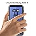 Casetego Compatible with Galaxy Note 9 Waterproof Case,Underwater Cover Full Body Protective Snowproof Dirtproof Shockproof IP68 Certified Waterproof Case for Samsung Galaxy Note 9,Black/Clear