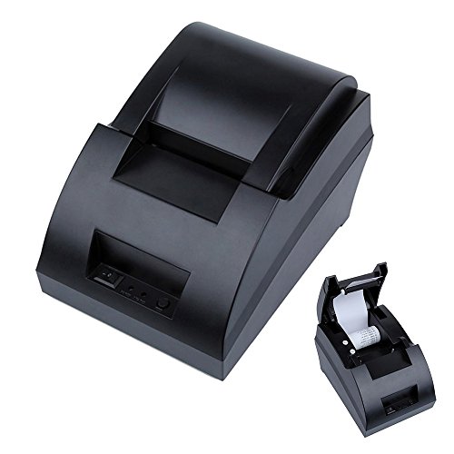 niceEshop(TM) USB Mini 58mm POS Thermal Dot Receipt Bill Printer Set Roll Paper POS Z-5890