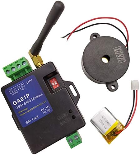 Naliovker New GA01P GSM Alarm Systems SMS Alarms Security System Rechargeable Battery for Power Failure Alert