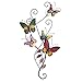 Elegant Metal Butterfly Sculpture Home Wall Decoration Nature Themed 29