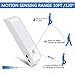 GAWAR Motion Sensor Closet Light, LED Night Light USB Rechargeable with 12 LEDs for Indoor Cupboard Wardrobe Kitchen Stairs (2 Packs)