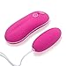 ZERO OCLOCKSVAKI Egg Bullet with just Right Power and 10 Speed Patterns for Women or Couples, Rose