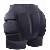 LIUHUO Hip Pad Protector Padded Shorts for Guard Ski Roller Skating Snow Crash Butt Pads for HIPS Tailbone & Butt