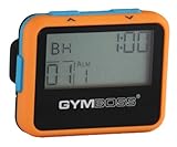 Gymboss Interval Timer and Stopwatch - ORANGE / BLUE SOFTCOAT