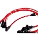 Pertronix 804404 Flame-Thrower Red 8mm 4 Cylinder Spark Plug Wire