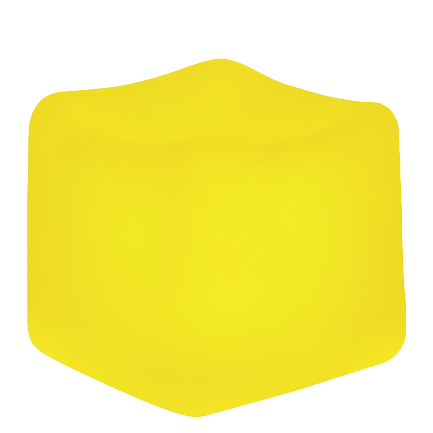 SUPERZON Square Stress Cube - Fidget Relief Toy for Kids & Adults Sensory Squishy Cube - Non Toxic, BPA-Free & Hypoallergenic- Anxiety & Stress Reliever for Home, Office & School 2.17inc (Yellow)