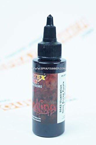 Createx Illustration Colors Bloodline Bruise Purple 5042 2oz. Airbrush Paints. by SprayGunner