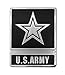 U.S. Army Star Chrome Auto Emblem