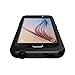 vcloo Galaxy S6 Waterproof Case, 6.6ft Waterproof Case for Galaxy S6, Dust Proof, Snow Proof, Shock Proof, Heavy Duty Touch Screen TPU Protective Carrying Cover for Galaxy S6, 5.1 Inches (Black)