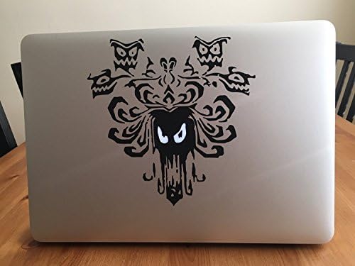 Haunted Mansion Wallpaper Macbook Sticker