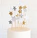 DoTebpa 48 Pieces Little Star Toppers,Baby Shower Decor and Cupcake Party Picks