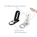 3 Pack, Homestarry Fairy String Lights Copper Wire Lights 24 LEDs Super Bright, Starry Rope Lights for Party, Wedding, Home Table Decorations, Warm White, 8ft,Black Bateery Case