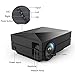 Amalen GM60 Mini LED Projector LCD 800 Lumens Multi-Media Portable Home Theatre Game Fun Projectors