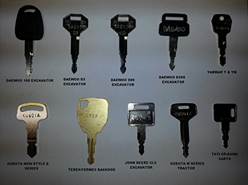 Keyman 88 Keys Heavy Equipment Key Set/Construction Ignition Keys Set 88 different keys - Thumbnail 5