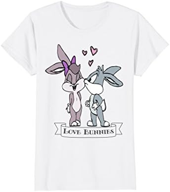 Cute Love Bunnies T-Shirt Cartoon Bunny Rabbit Tee