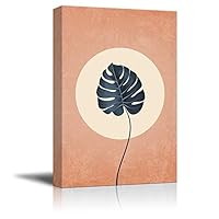 Canvas Wall Art Feather and Animals Canvas Prints Home Artwork Decoration for Living Room,Bedroom - 12x18 inches