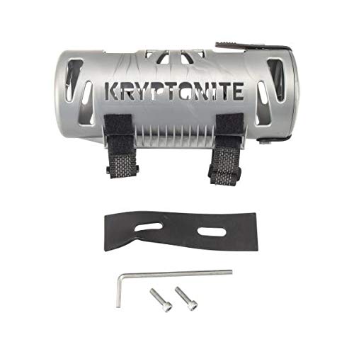 Kryptonite Transit TubeR Bicycle Chain Lock Carrier , Silver Pricepulse