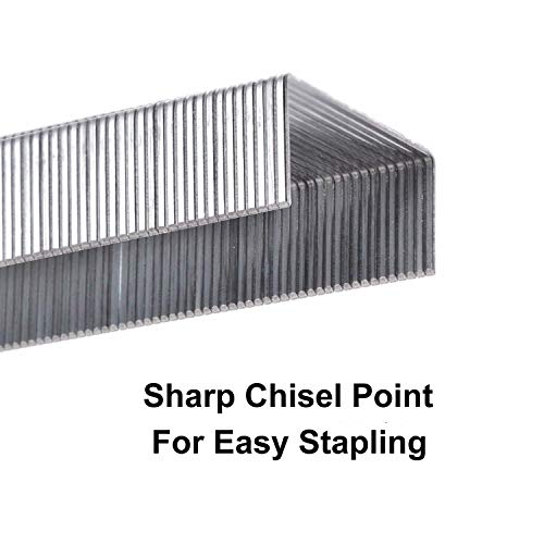 Alsisk 4000PCS NO.16(26/6) Standard Staples,100pcs Per Strip - Silver